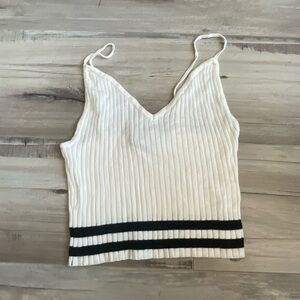 Forever 21 Ribbed Knit Crop Top Camisole